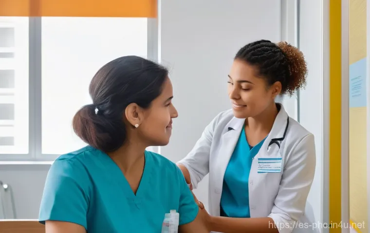 보건소 예방접종 비용 지원 - **Prompt:** A vibrant, multi-generational Hispanic family standing together in a brightly lit, cheer... 보건소 예방접종 비용 지원 - **Prompt:** A vibrant, multi-generational Hispanic family standing together in a brightly lit, cheer...